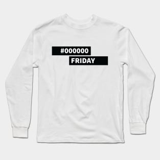 Black Friday Long Sleeve T-Shirt